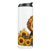 Kawaii Zodiac Neos Löwe Thermosbecher (Nach links gedreht)