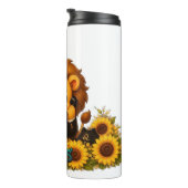 Kawaii Zodiac Neos Löwe Thermosbecher (Nach rechts gedreht)