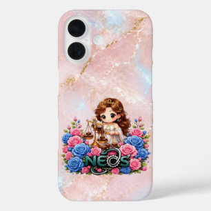Kawaii Zodiac Neos Waage iPhone 16 Hülle
