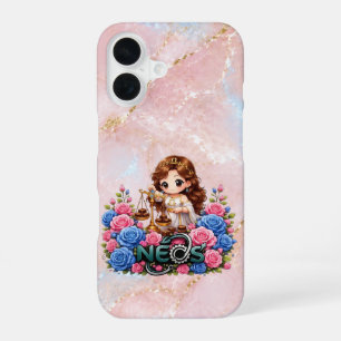 Kawaii Zodiac Neos Waage iPhone 16 Hülle