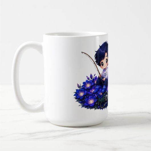 Kawaii Zodiac Neos Wassermann Kaffeetasse (Links)
