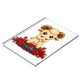 Kawaii Zodiac Neos Widder Notizblock (Linke Seite)
