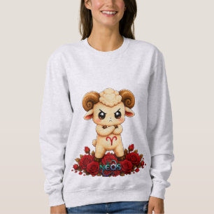 Kawaii Zodiac Neos Widder Sweatshirt