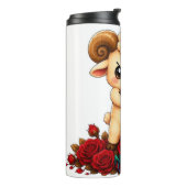 Kawaii Zodiac Neos Widder Thermosbecher (Nach links gedreht)