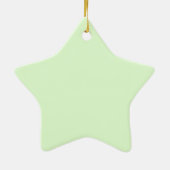 Kawaii Zwiebel Keramikornament (Hinten)