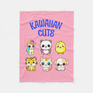 Kawaiian Niedlich Style Fleecedecke
