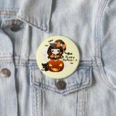 Kawaiii Halloween Button (Beispiel)