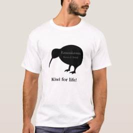 Kawakawa Geboren & gebraten - Kiwi für Leben Shirt
