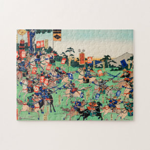 Kawanakajima no kassen (Schlacht von Kawanakajima) Puzzle