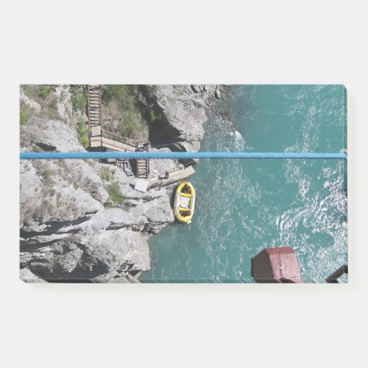 Kawarau Bridge Bungy POV, Queenstown, Neuseeland Post-it Klebezettel (Vorderseite)