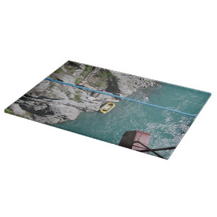 Kawarau Bridge Bungy POV, Queenstown, Neuseeland Schneidebrett