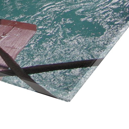 Kawarau Bridge Bungy POV, Queenstown, Neuseeland Schneidebrett (Ecke)