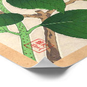 Kawarazaki Shodo Blumenkalender der japanischen Bl Poster (Ecke)