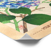 Kawarazaki Shodo Blumenkalender der japanischen Bl Poster (Ecke)