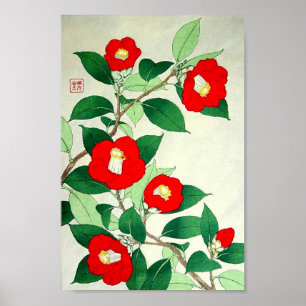 Kawarazaki Shodo Blumenkalender der Japanischen Bl Poster