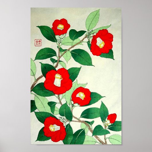 Kawarazaki Shodo Blumenkalender Japan Blume Poster (Vorne)