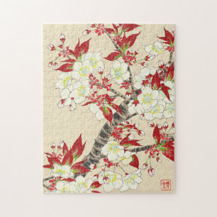 Kawarazaki Shodo Blumenkalender von Japan Kunst Puzzle