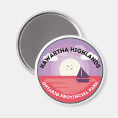 Kawartha Highlands Ontario Provincial Park Magnet (Vorderseite/Rückseite)