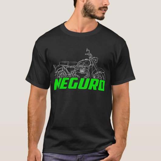 Kawasaki 500 Meguro K2 1965-1966 T-Shirt (Vorderseite)