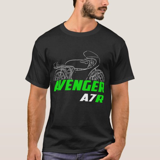 Kawasaki A7R 1967-1971 T-Shirt (Vorderseite)