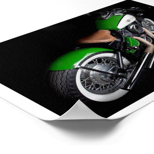 Kawasaki Classic Poster (Ecke)