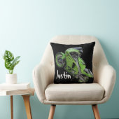 Kawasaki-Grün-"Gabelungs-Rocket" Kissen (Stuhl )