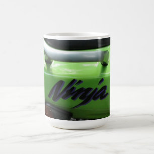 Kawasaki grünes Ninja ZX-6R Motocycle, Kaffeetasse