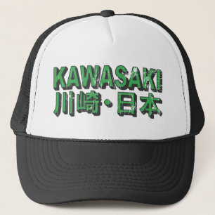 Kawasaki-Hut Truckerkappe