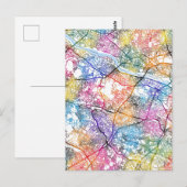 Kawasaki Japan City Map Postkarte (Vorne/Hinten)