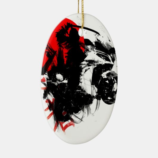 Kawasaki Keramik Ornament (Rechts)