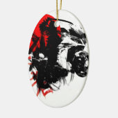 Kawasaki Keramik Ornament (Links)