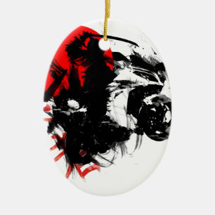 Kawasaki Keramik Ornament