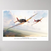 Kawasaki Ki-61 Poster (Vorne)