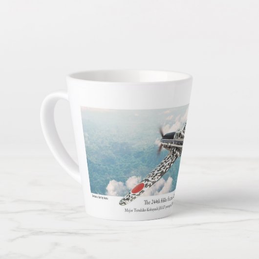 Kawasaki Ki-61 "Tony" 川崎 キ61 三式戦闘機「飛燕」 Milchtasse (Linke Ecke)