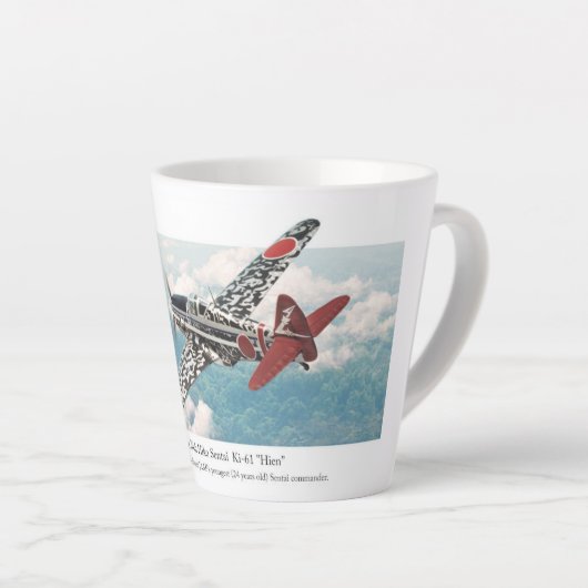 Kawasaki Ki-61 "Tony" 川崎 キ61 三式戦闘機「飛燕」 Milchtasse (Rechte Ecke)