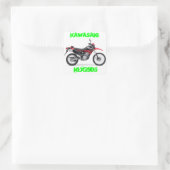 Kawasaki KLX250 Aufkleber (Tasche)