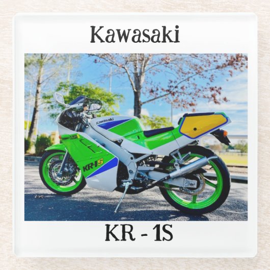 Kawasaki KR - 1S - Untersetzer (Vorderseite)