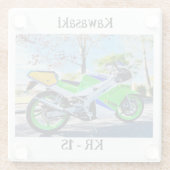 Kawasaki KR - 1S - Untersetzer (Rückseite)