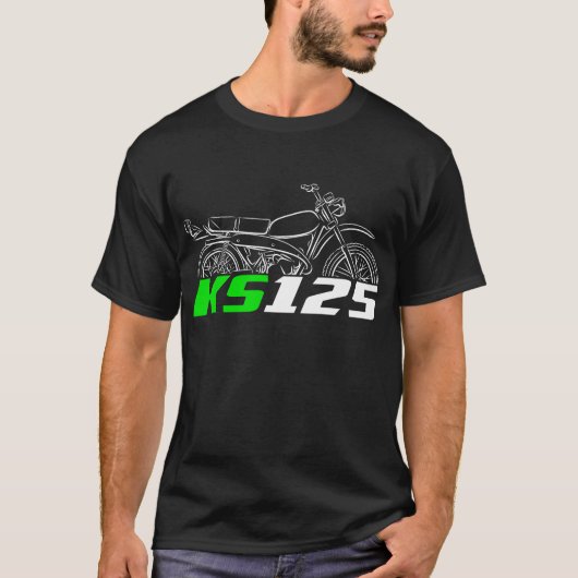 Kawasaki KS125 1974-1975 T-Shirt (Vorderseite)