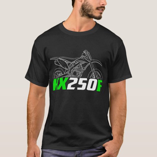 Kawasaki KX250F 2009-2012 T-Shirt (Vorderseite)