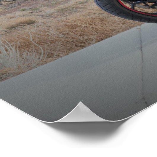 Kawasaki Ninja 300 Poster (Ecke)