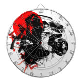 Kawasaki ninja dartscheibe (vorne)