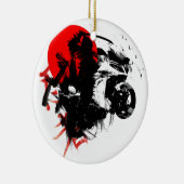 Kawasaki ninja keramikornament (Rechts)