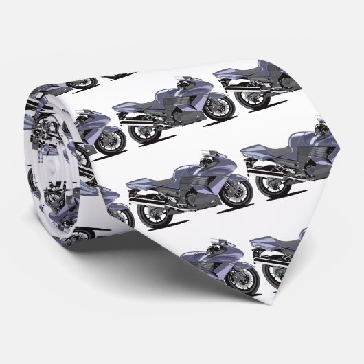 Kawasaki Ninja Krawatte (Gerollt)