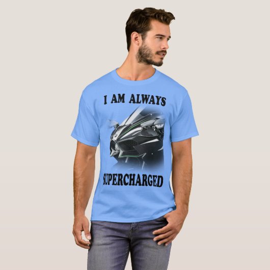 KAWASAKI NINJA MOTORRADT - SHIRT (Vorne ganz)