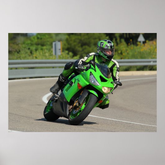 KAWASAKI NINJA POSTER (Vorne)