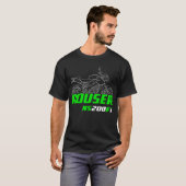 Kawasaki Rouser NS200 Fi 2019-2024 T-Shirt (Vorne ganz)