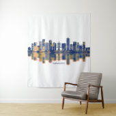 Kawasaki Skyline Wandteppich (Beispiel)