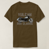 Kawasaki Vulcan 900 Classic white sg T-Shirt (Design vorne)