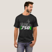 Kawasaki Z750E 1979-1980 T-Shirt (Vorne ganz)
